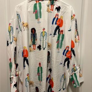 Xl art blouse